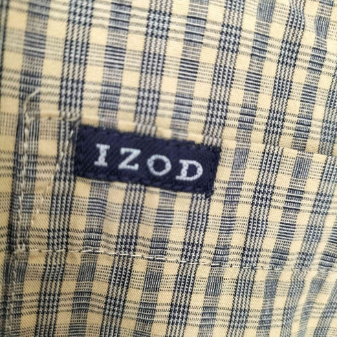 IZOD チェック BDシャツ メンズ import:M
