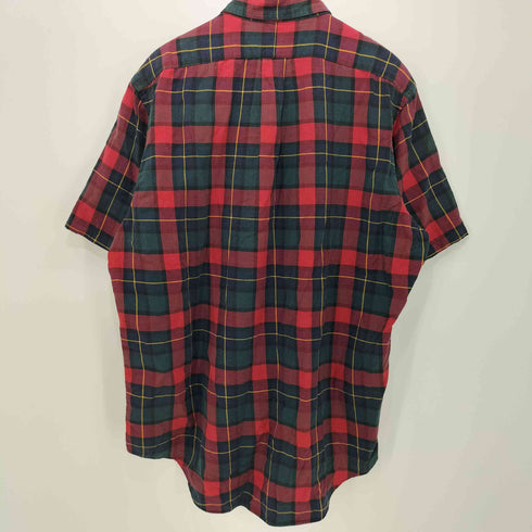 ラルフローレン RALPH LAUREN 半袖BDチェックシャツ メンズ L