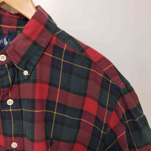 ラルフローレン RALPH LAUREN 半袖BDチェックシャツ メンズ L