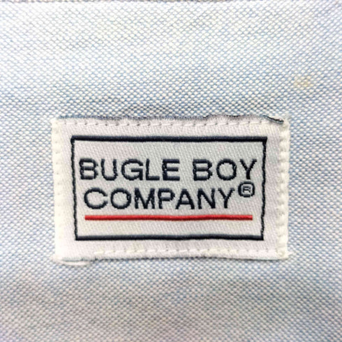 BUGLE BOY COMPANY 90-2000s 胸刺繍 BDコットン長袖シャツ メンズ M