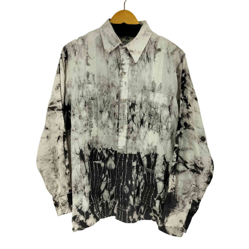 モヒート MOJITO L/S 総柄 リネンキューバシャツ メンズ JPN:XL