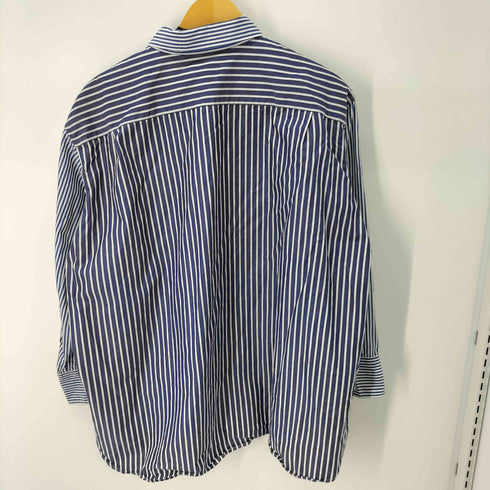 ユニクロプラスジェイ UNIQLO+J 3XL スーピマコットンオーバーサイズストライプシャツ レディース 3XL