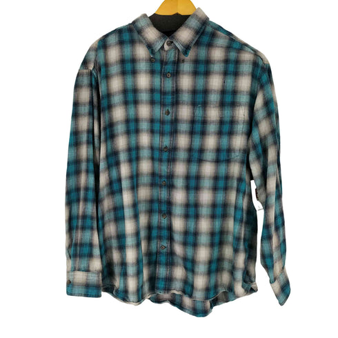 セントジョンズベイ STJOHNS BAY L/S シャドーチェックシャツ メンズ JPN:XL