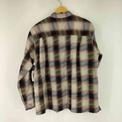 FINAL CALL YOROKE Check Damaged Shirt メンズ FREE