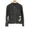 アズールバイマウジー AZUL by moussy 21AW FAUX LEATHER SINGLE RIDERS フェイク レザー シングル ライダース メンズ JPN:S