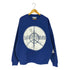 ヱビセンスケートボーズ Evisen skateboards ×BIAS DOGS AIM CREW SWEAT アイム クルーネックスウェット メンズ import:L
