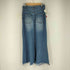 ジーナシス JEANASIS クラッシュデニムZIPスカート レディース JPN:S