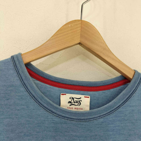 デウス DEUS ENGINE INDIGO TEE メンズ import:S