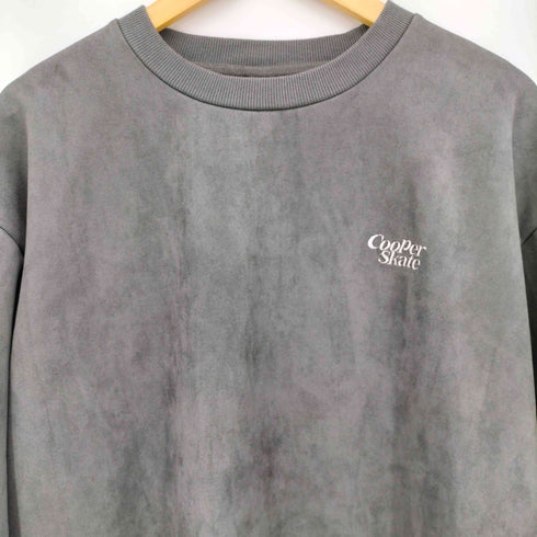 フーズフーギャラリー WHO’S WHO gallery COOPER スエード ポンチクルーネック スウェット メンズ ONE SIZE