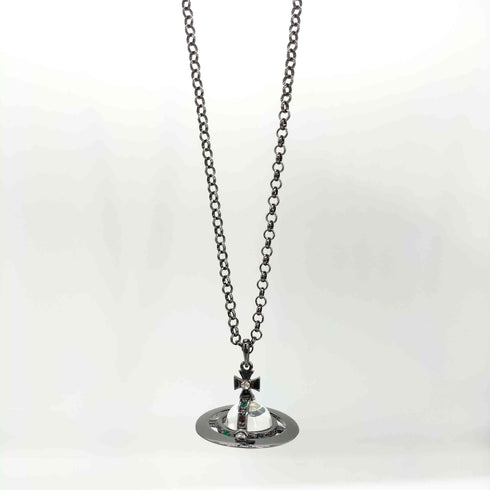 ヴィヴィアンウエストウッド Vivienne Westwood スモールオーブペンダント ガンメタル 6 レディース