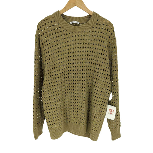 ザラ ZARA テクスチャー クロシェ ニット セーター メンズ import:M