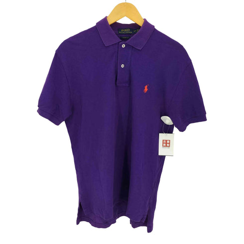 ポロラルフローレン POLO RALPH LAUREN CLASSIC FIT ポニー刺繍 鹿の子ポロシャツ メンズ S/P