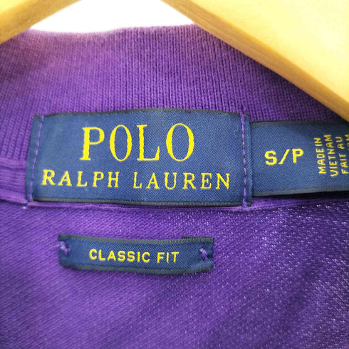 ポロラルフローレン POLO RALPH LAUREN CLASSIC FIT ポニー刺繍 鹿の子ポロシャツ メンズ S/P