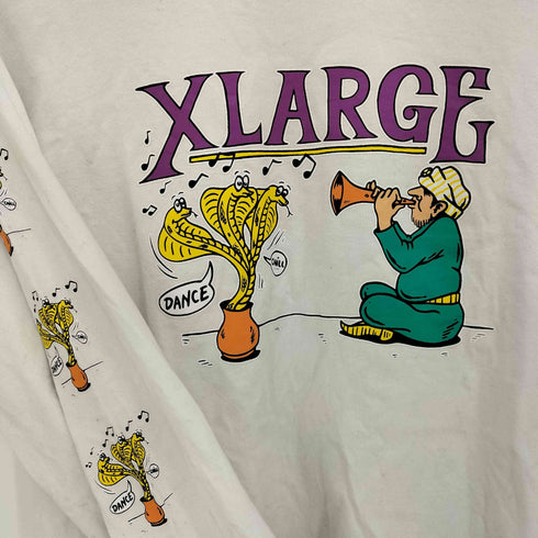 エクストララージ XLARGE SNAKE CHARMER L/S TEE メンズ JPN:S