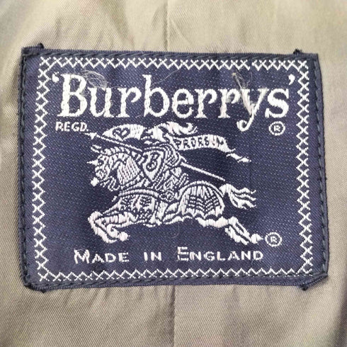 バーバリーズ BURBERRYS 80-90s イングランド製 SCOTTISH SAXONY ウール チェスター コート メンズ