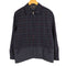 コムデギャルソンオム COMME des GARCONS HOMME 20AW 異素材切替 チェック ジップアップ ジャケット メンズ XS