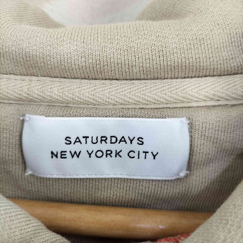 サタデーズサーフニューヨーク SATURDAYS SURF NYC Tatsuya Pullover プルオーバー スウェット パーカー メンズ import:S
