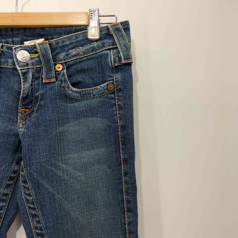 トゥルーレリジョン TRUE RELIGION Y2K USA製 ブーツカット フレアデニム レディース 24