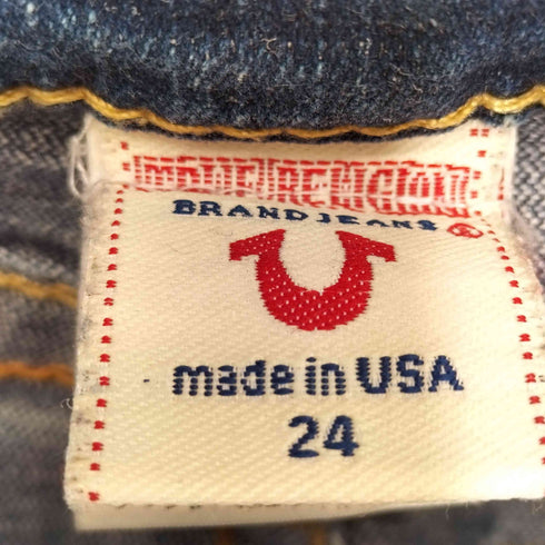 トゥルーレリジョン TRUE RELIGION Y2K USA製 ブーツカット フレアデニム レディース 24