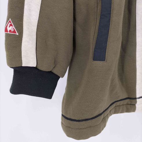 ルコック スポルティフ le coq sportif 裏ボア ナイロン 切替 フルジップ ブルゾン ジャケット メンズ M-L