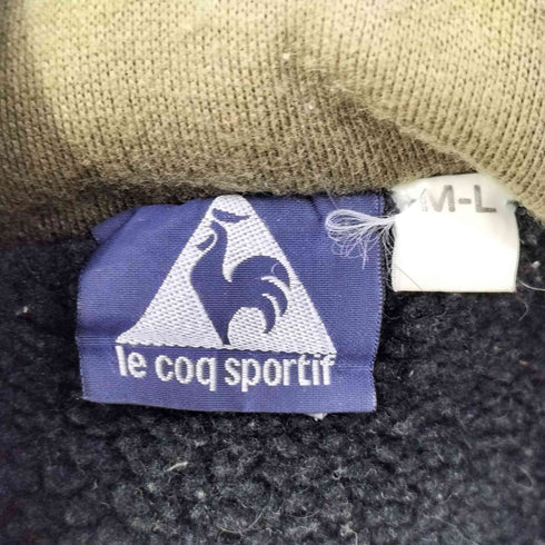 ルコック スポルティフ le coq sportif 裏ボア ナイロン 切替 フルジップ ブルゾン ジャケット メンズ M-L