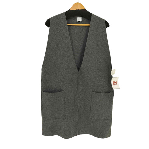 スピックアンドスパン Spick and Span vネックロングベスト レディース