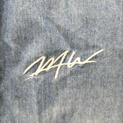 ダブルティー WTW 23SS ロゴ刺繍 イージーカットオフ イージーデニムスカート COL L.T.BLUE レディース FREE