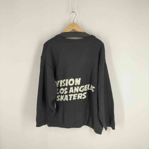 ヴィジョンストリートウェア VISION STREET WEAR ジャガードロゴカーディガン メンズ JPN:M