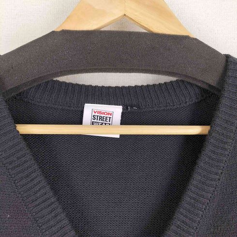 ヴィジョンストリートウェア VISION STREET WEAR ジャガードロゴカーディガン メンズ JPN:M