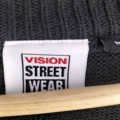 ヴィジョンストリートウェア VISION STREET WEAR ジャガードロゴカーディガン メンズ JPN:M