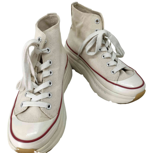 {[AKIII CLASSIC RECOVERT COTTON HIGH 厚底スニーカー チャンキーソール レディース JPN:24