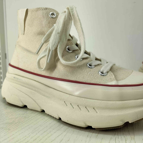 {[AKIII CLASSIC RECOVERT COTTON HIGH 厚底スニーカー チャンキーソール レディース JPN:24
