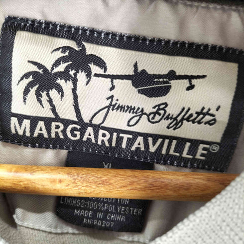 MARGARITAVILLE ロゴ刺繍ポケットナイロンピステ プルオーバー ワッペン メンズ JPN:XL