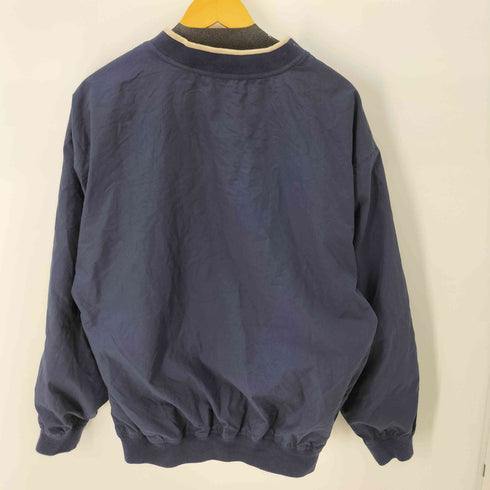 WHITE BEAR ポケットナイロンピステ プルオーバー 裏地メッシュ メンズ JPN:M
