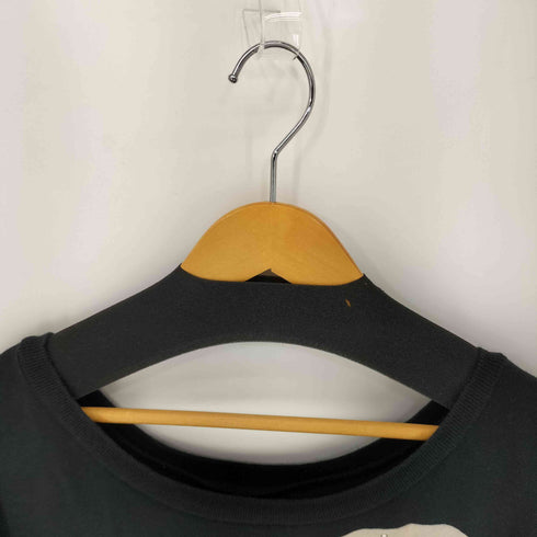 グラッドニュース GLAD NEWS スタッズ装飾 ドクロ S/S スウェット レディース