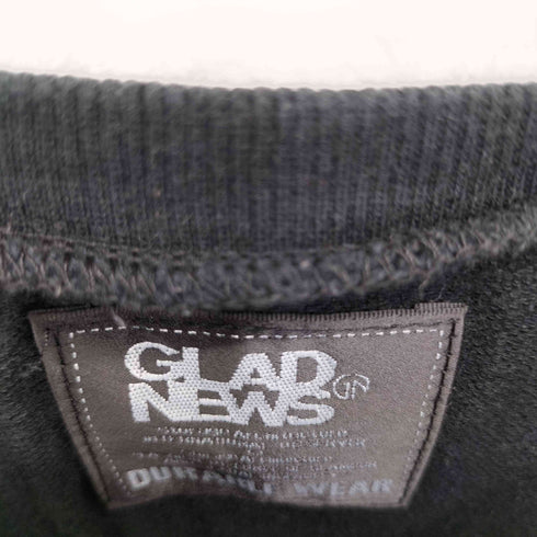 グラッドニュース GLAD NEWS スタッズ装飾 ドクロ S/S スウェット レディース