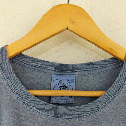 アンビル Anvil THE ART OF FREEDOM 製品染め クルーネックTシャツ メンズ import:XL