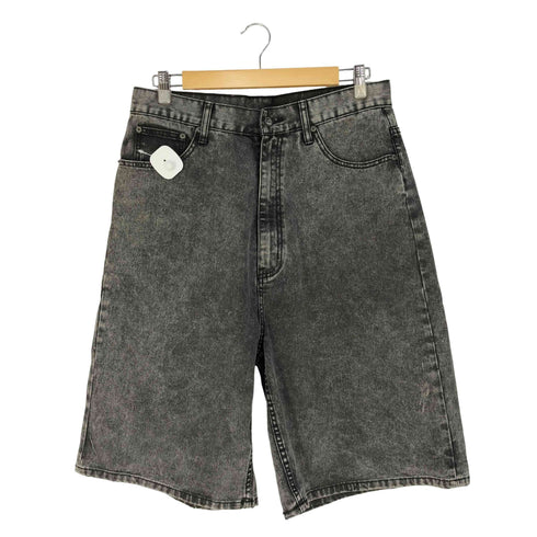 チープマンデー CHEAP MONDAY Maxi Black Format ワイドデニムショーツ ショートパンツ メンズ 29