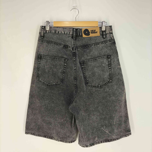 チープマンデー CHEAP MONDAY Maxi Black Format ワイドデニムショーツ ショートパンツ メンズ 29