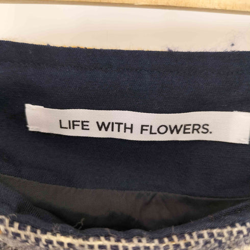 ロイスクレヨン Lois CRAYON LIFE WITH FLOWERS ジャガード ウールスカート レディース JPN:1