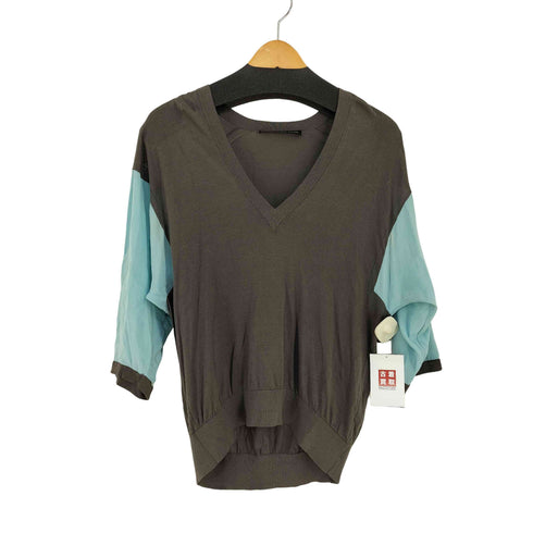 バレンシアガ BALENCIAGA Color Block Silk Jumper レディース 36