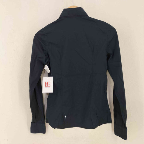 バルバ BARBA ピンタックレギュラーカラーシャツ レディース 40