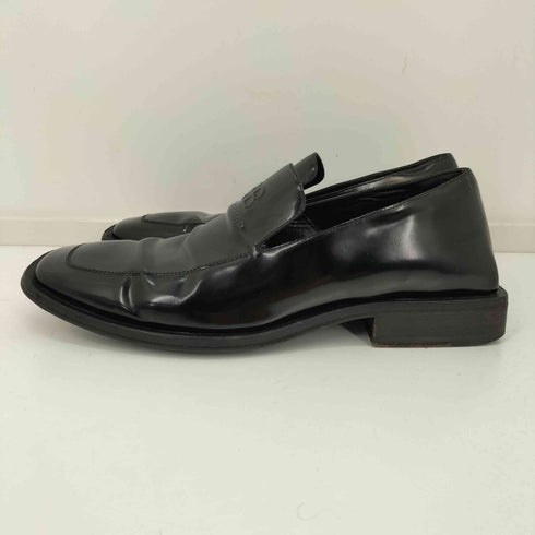 バレンシアガ BALENCIAGA BBロゴ ローファー スクエアヒール メンズ EUR:42