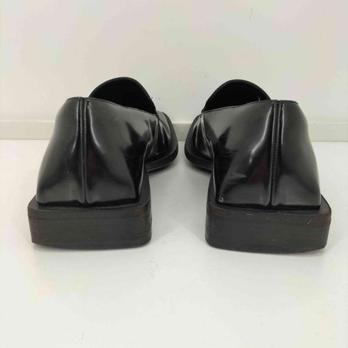 バレンシアガ BALENCIAGA BBロゴ ローファー スクエアヒール メンズ EUR:42