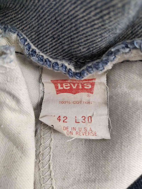 リーバイス Levis USA製 505 ジップフライデニムパンツ メンズ W42 L30