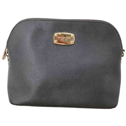 マイケルコース Michael Kors 35S6GCPU3L メタルプレート レザーショルダーポーチ レディース