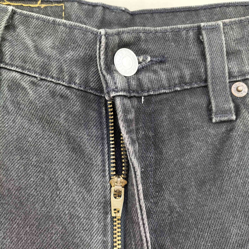 リーバイス Levis ブラジル製 10950 後染め ブラックデニムパンツ メンズ S