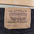 リーバイス Levis ブラジル製 10950 後染め ブラックデニムパンツ メンズ S