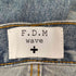 F.D.M ダメージ加工 デニムパンツ メンズ