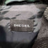 ディーゼル DIESEL ロゴワッペン タータンチェック ダウンベスト ブラックウォッチ BLACKWATCH メンズ import:S